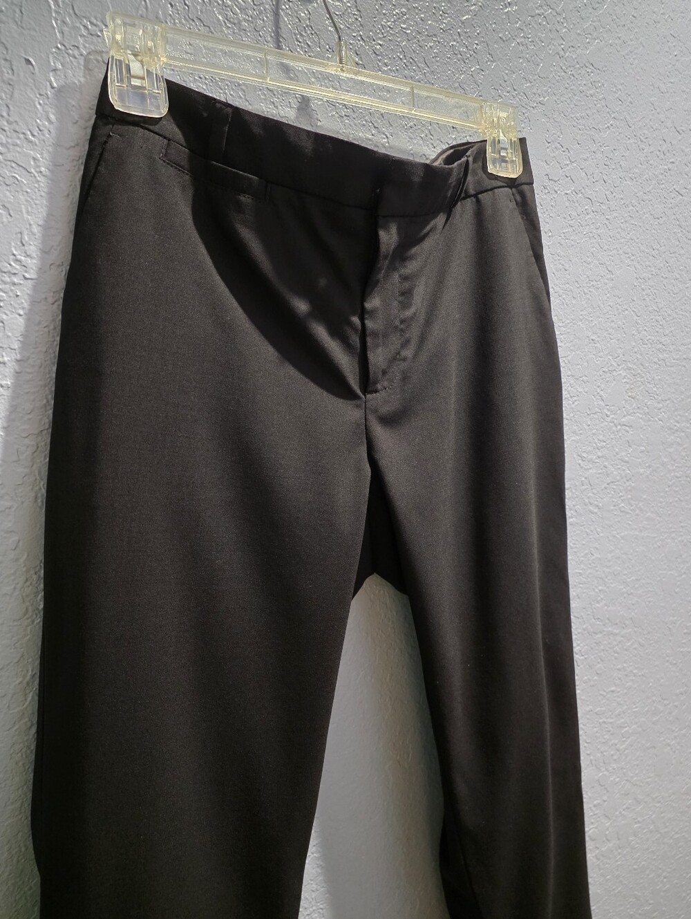 Banana Republic Harper Crop Black Trousers - 4 PETITE